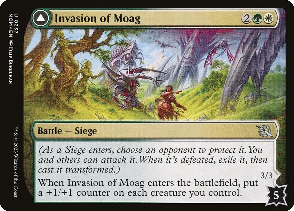 Image for Invasion of Moag (March of the Machine) (237) - Magic: The Gathering
