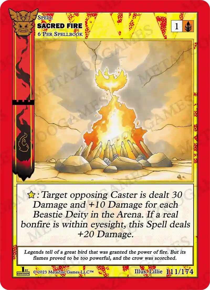 Image for Sacred Fire (Native: First Edition) (111/174) - MetaZoo
