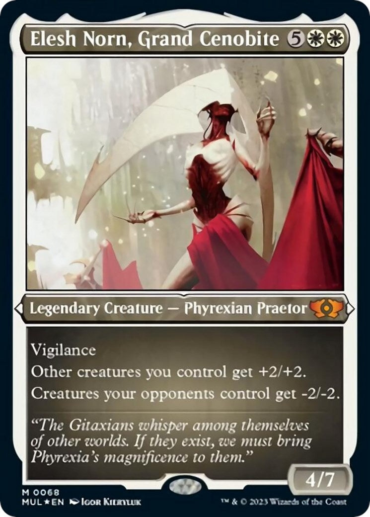 Image for Elesh Norn, Grand Cenobite (Foil Etched) (March of the Machine: Multiverse Legends) (68) - Magic: The Gathering