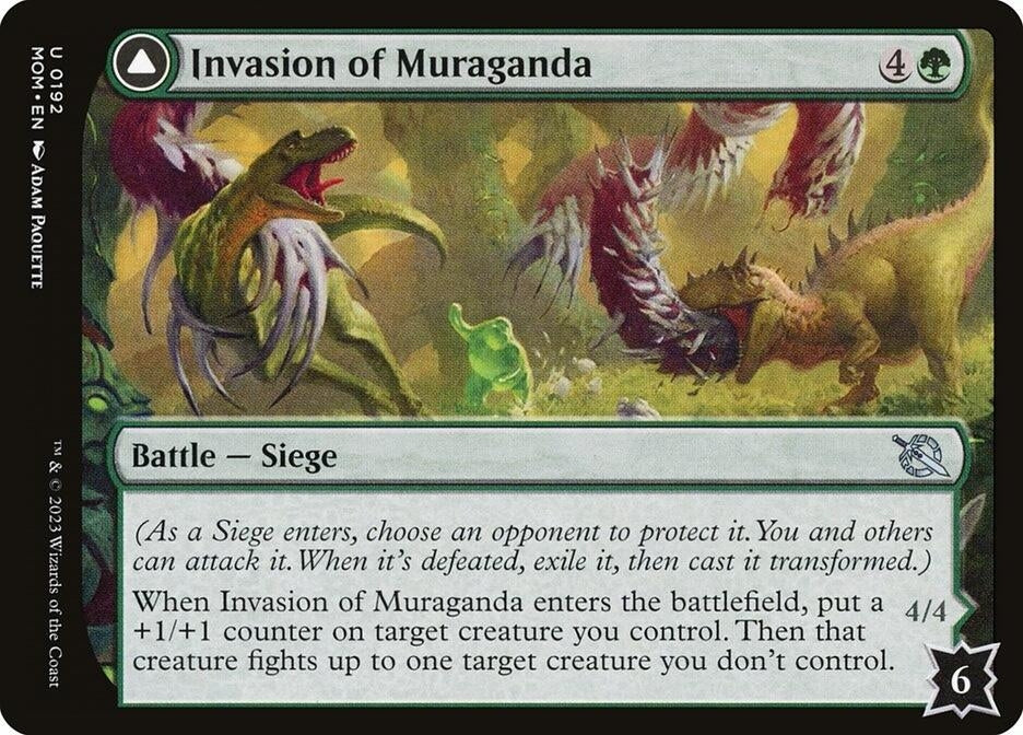 Image for Invasion of Muraganda (March of the Machine) (192) - Magic: The Gathering