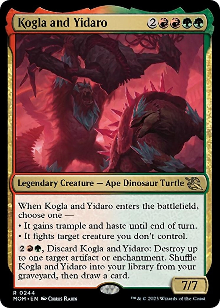 Image for Kogla and Yidaro (March of the Machine) (244) - Magic: The Gathering
