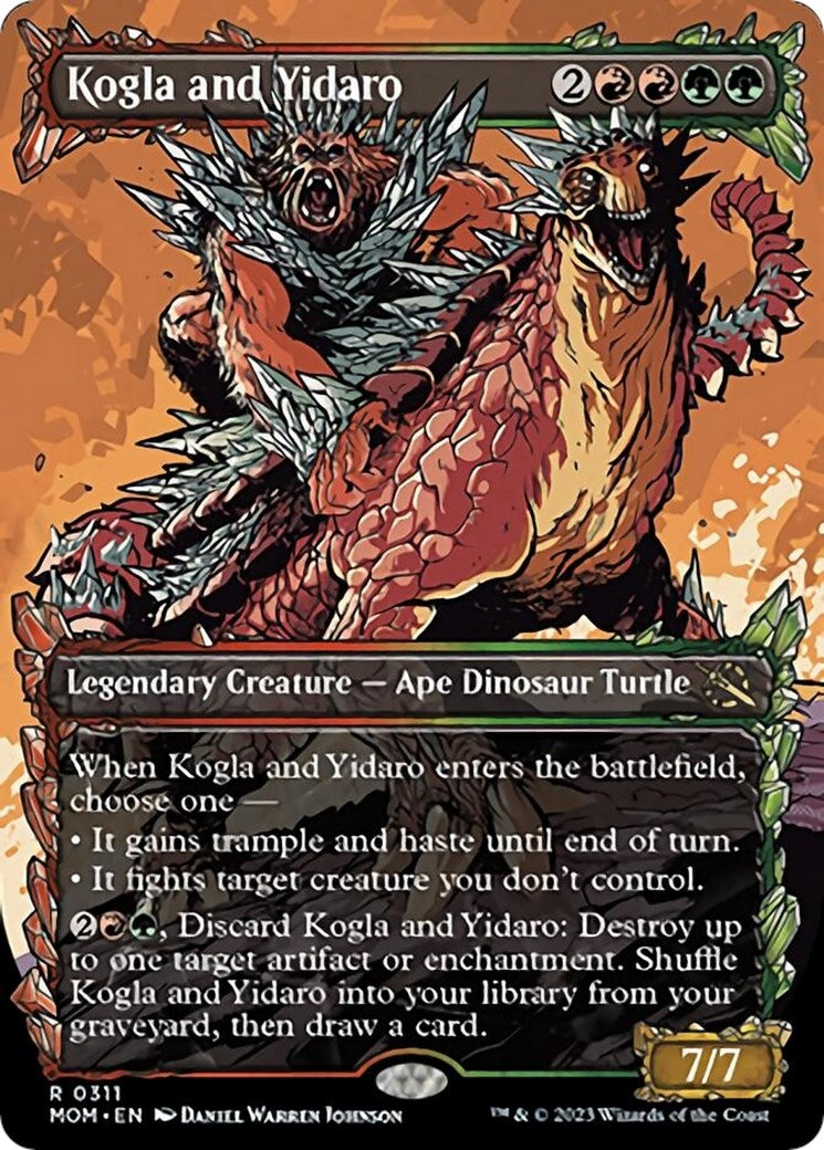 Image for Kogla and Yidaro (Showcase) (March of the Machine) (311) - Magic: The Gathering