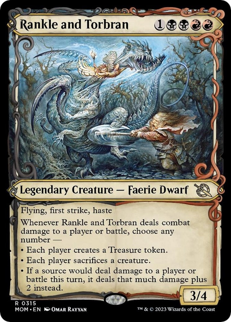 Image for Rankle and Torbran (Showcase) (March of the Machine) (315) - Magic: The Gathering