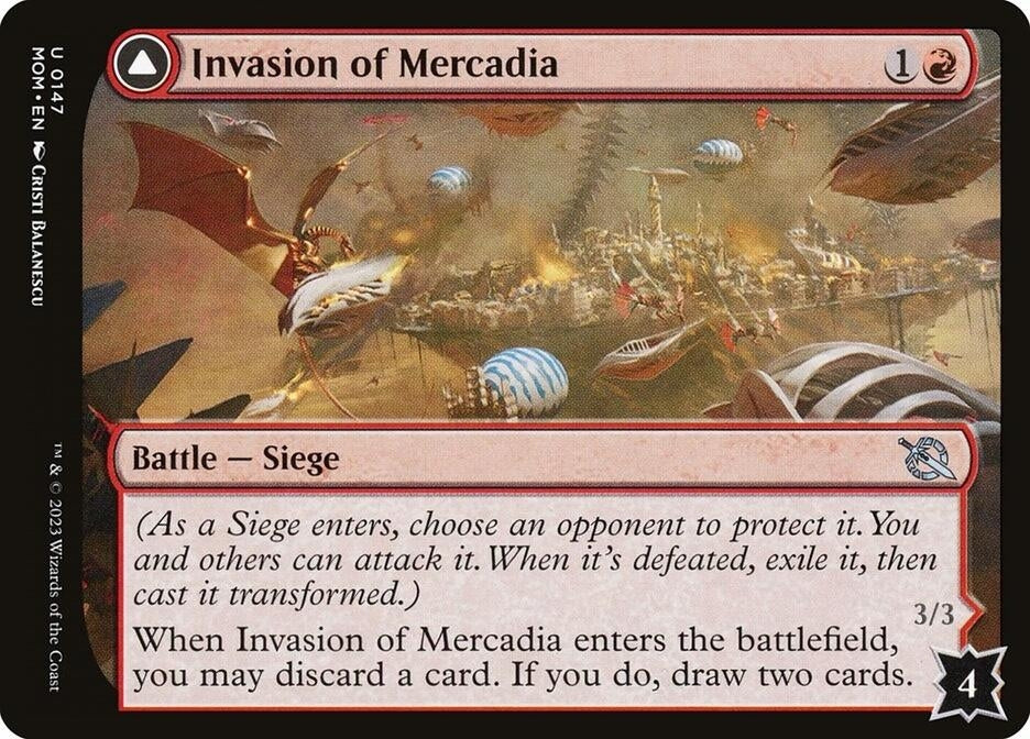 Image for Invasion of Mercadia (March of the Machine) (147) - Magic: The Gathering