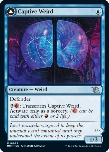 Image for Captive Weird (March of the Machine) (49) - Magic: The Gathering