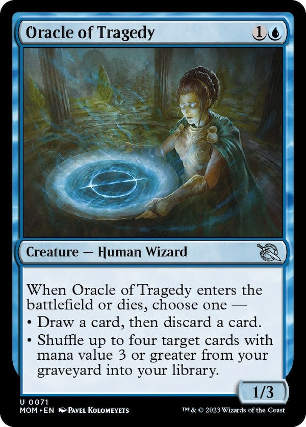 Image for Oracle of Tragedy (March of the Machine) (71) - Magic: The Gathering