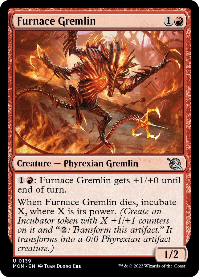 Image for Furnace Gremlin (March of the Machine) (139) - Magic: The Gathering