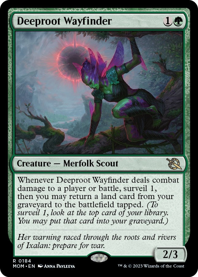 Image for Deeproot Wayfinder (March of the Machine) (184) - Magic: The Gathering