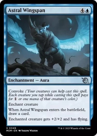 Image for Astral Wingspan (March of the Machine) (48) - Magic: The Gathering
