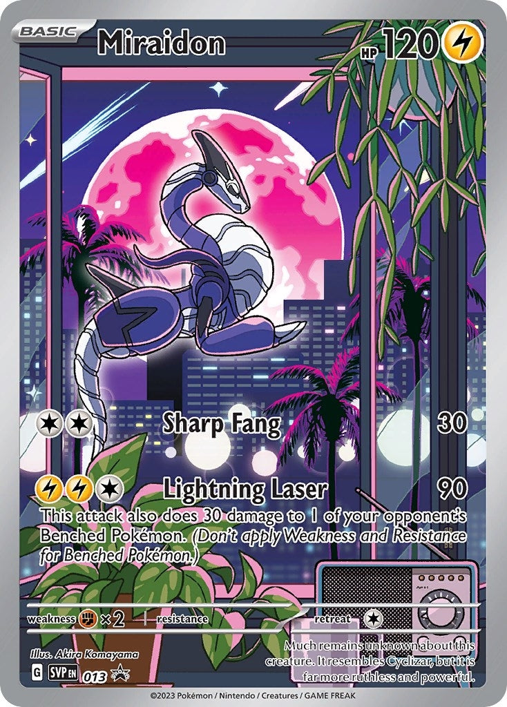 Image for Miraidon - 013 (SV: Scarlet & Violet Promo Cards) (013) - Pokemon