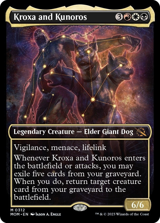 Image for Kroxa and Kunoros (Showcase) (March of the Machine) (312) - Magic: The Gathering