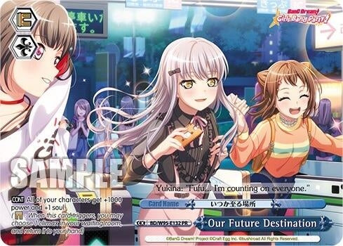 Image for Our Future Destination (PR) (BanG Dream! Girls Band Party! 5th Anniversary) (BD/W95-E132 PR) - Weiss Schwarz