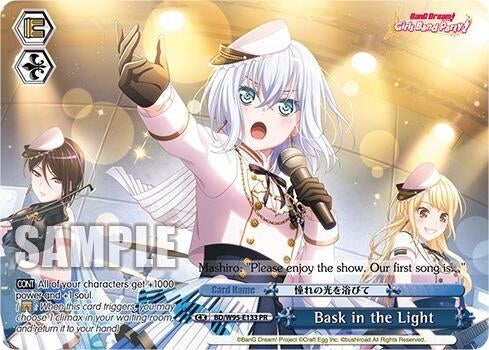 Image for Bask in the Light (PR) (BanG Dream! Girls Band Party! 5th Anniversary) (BD/W95-E133 PR) - Weiss Schwarz