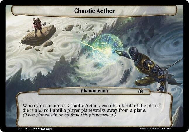 Image for Chaotic Aether (Planechase: March of the Machine) (141) - Magic: The Gathering
