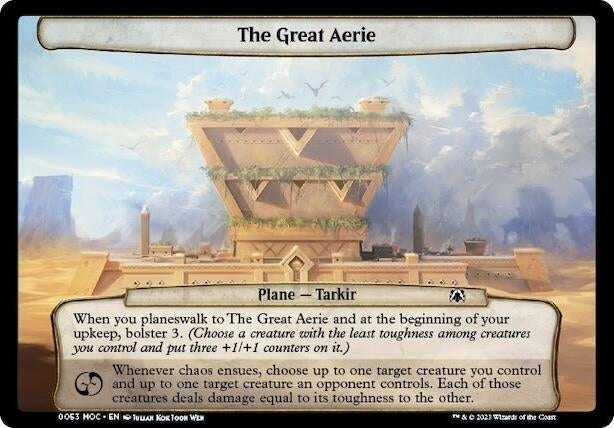 Image for The Great Aerie (Planechase: March of the Machine) (53) - Magic: The Gathering