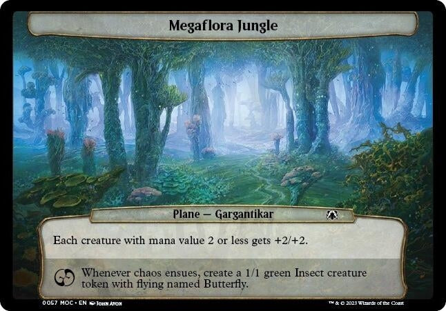 Image for Megaflora Jungle (Planechase: March of the Machine) (57) - Magic: The Gathering
