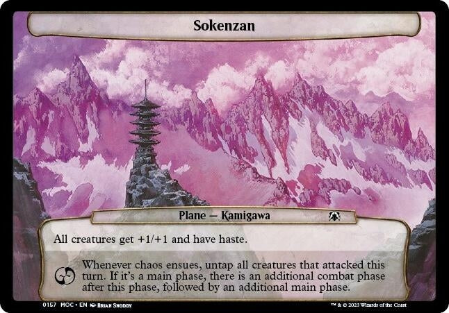 Image for Sokenzan (Planechase: March of the Machine) (157) - Magic: The Gathering