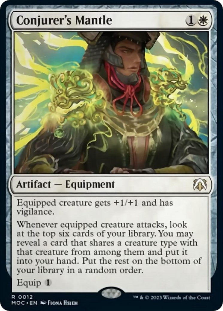 Image for Conjurer's Mantle (Commander: March of the Machine) (12) - Magic: The Gathering