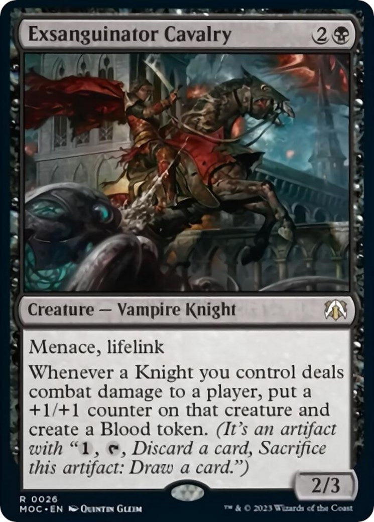 Image for Exsanguinator Cavalry (Commander: March of the Machine) (26) - Magic: The Gathering