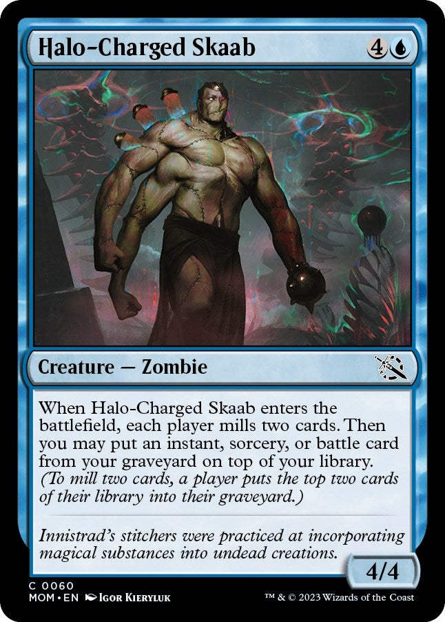 Image for Halo-Charged Skaab (March of the Machine) (60) - Magic: The Gathering