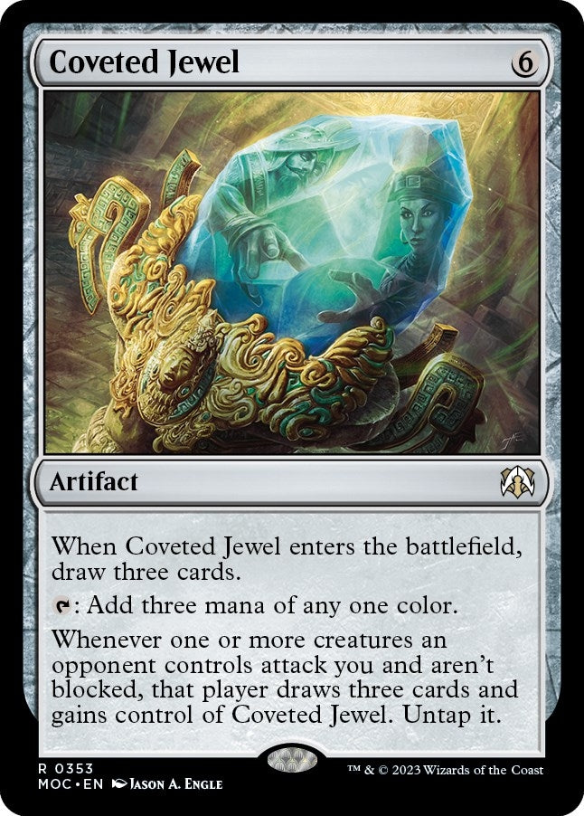 Image for Coveted Jewel (Commander: March of the Machine) (353) - Magic: The Gathering