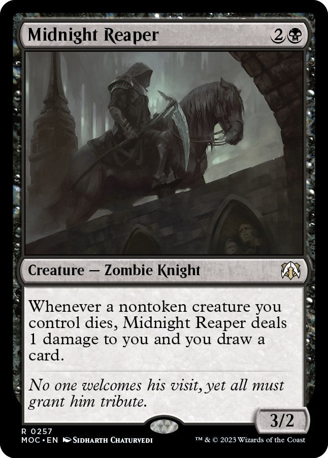 Image for Midnight Reaper (Commander: March of the Machine) (257) - Magic: The Gathering