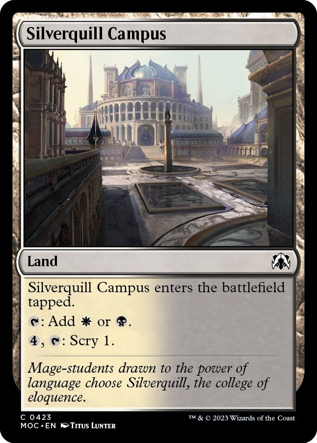 Image for Silverquill Campus (Commander: March of the Machine) (423) - Magic: The Gathering
