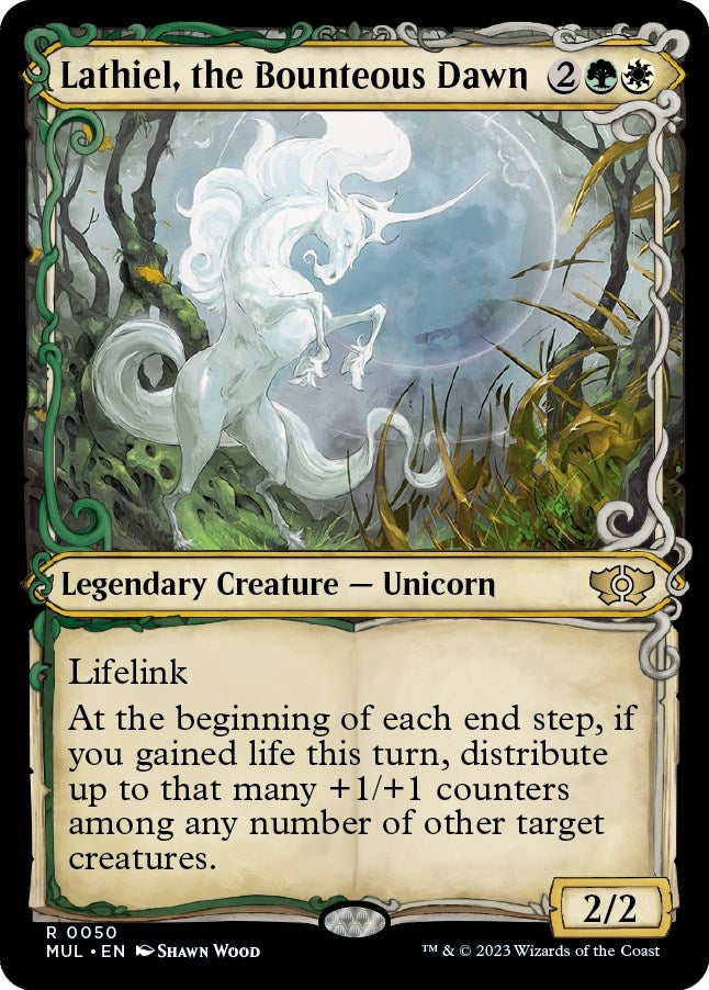 Image for Lathiel, the Bounteous Dawn (March of the Machine: Multiverse Legends) (50) - Magic: The Gathering