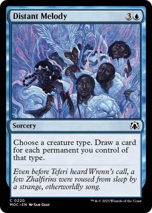 Image for Distant Melody (Commander: March of the Machine) (220) - Magic: The Gathering