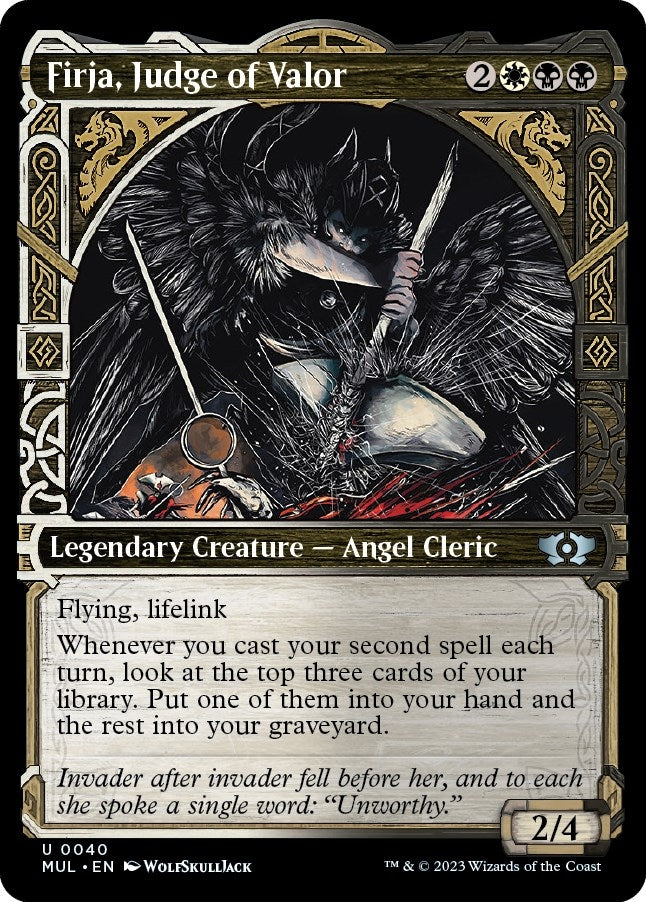 Image for Firja, Judge of Valor (March of the Machine: Multiverse Legends) (40) - Magic: The Gathering