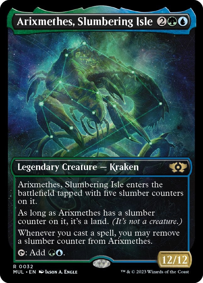 Image for Arixmethes, Slumbering Isle (March of the Machine: Multiverse Legends) (32) - Magic: The Gathering