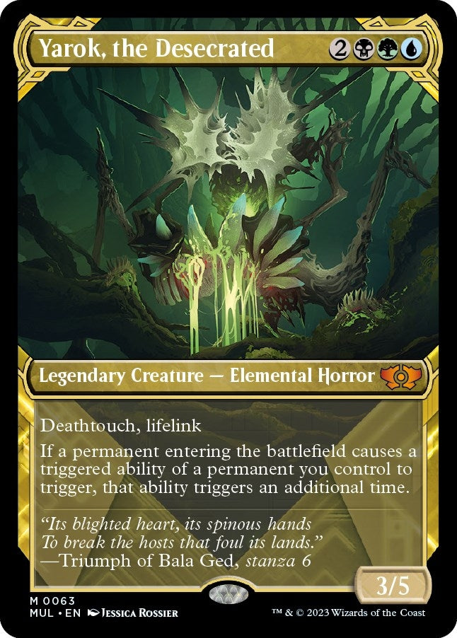 Image for Yarok, the Desecrated (March of the Machine: Multiverse Legends) (63) - Magic: The Gathering