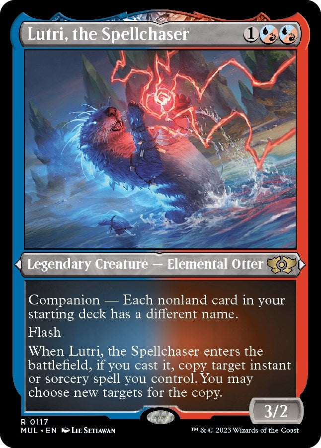 Image for Lutri, the Spellchaser (Foil Etched) (March of the Machine: Multiverse Legends) (117) - Magic: The Gathering