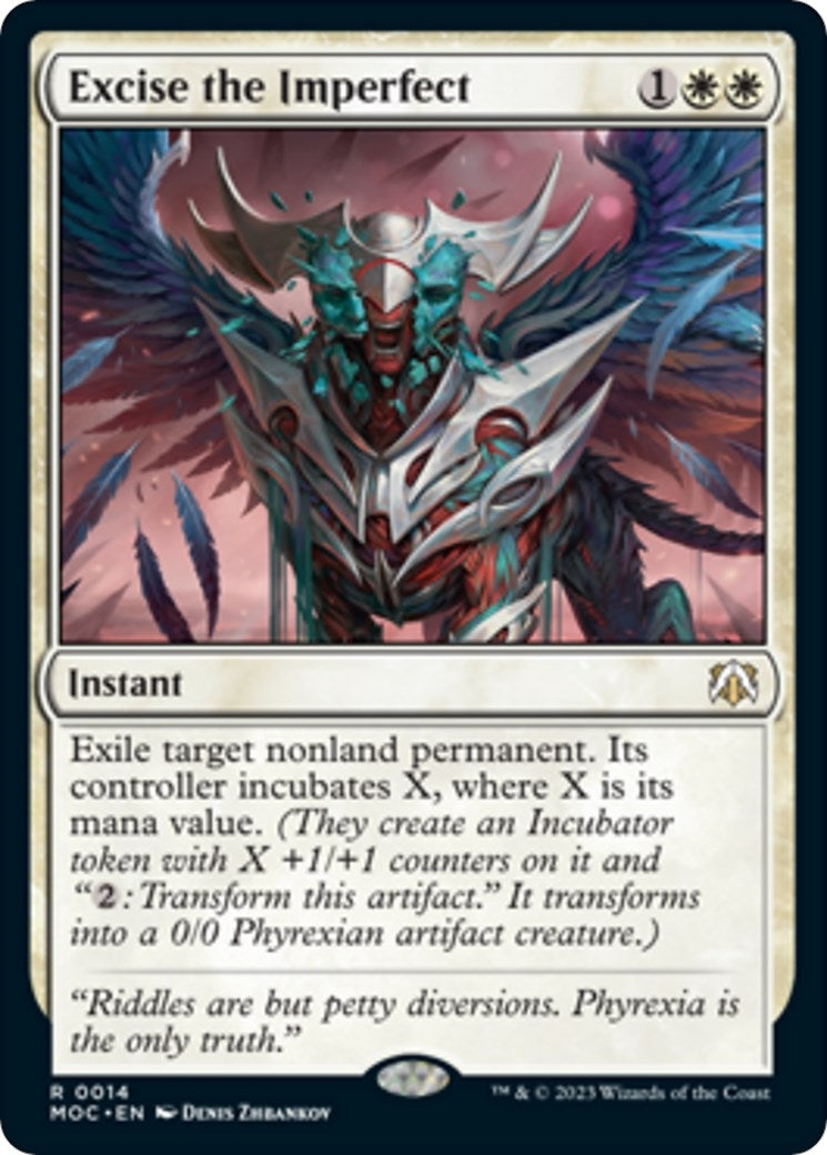 Image for Excise the Imperfect (Commander: March of the Machine) (14) - Magic: The Gathering