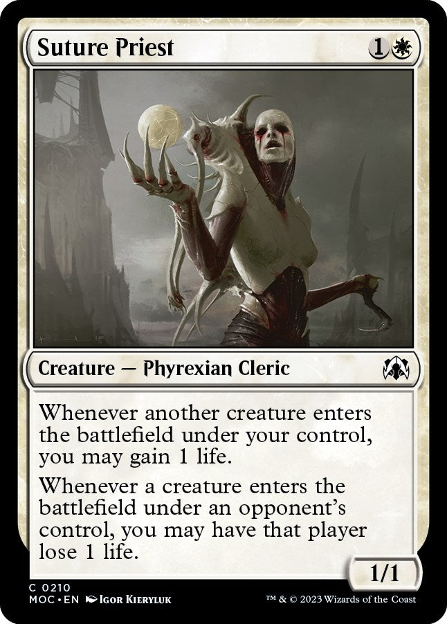 Image for Suture Priest (Commander: March of the Machine) (210) - Magic: The Gathering