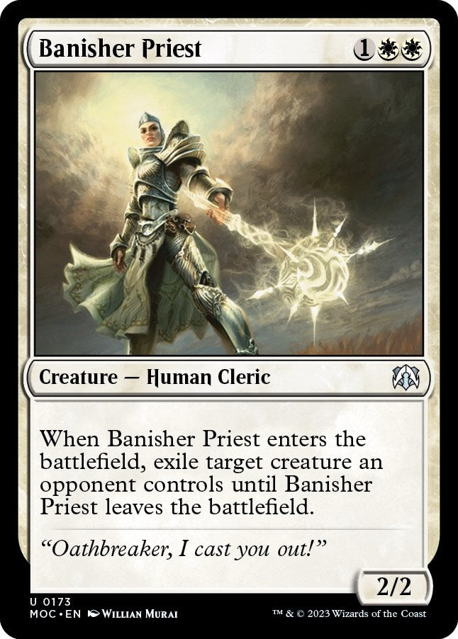 Image for Banisher Priest (Commander: March of the Machine) (173) - Magic: The Gathering