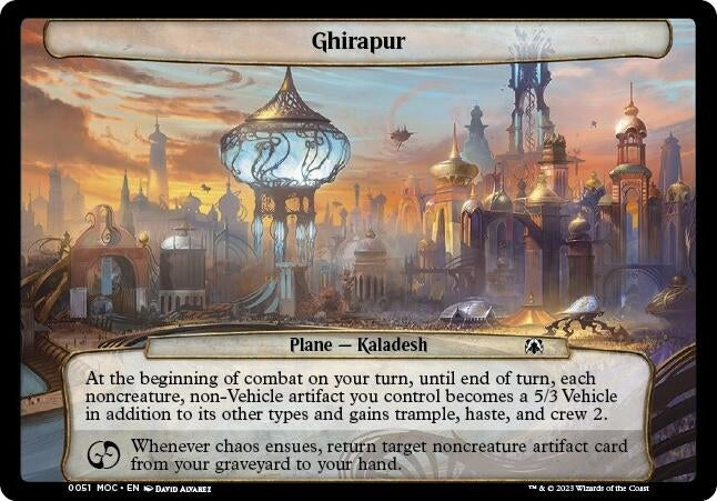 Image for Ghirapur (Planechase: March of the Machine) (51) - Magic: The Gathering