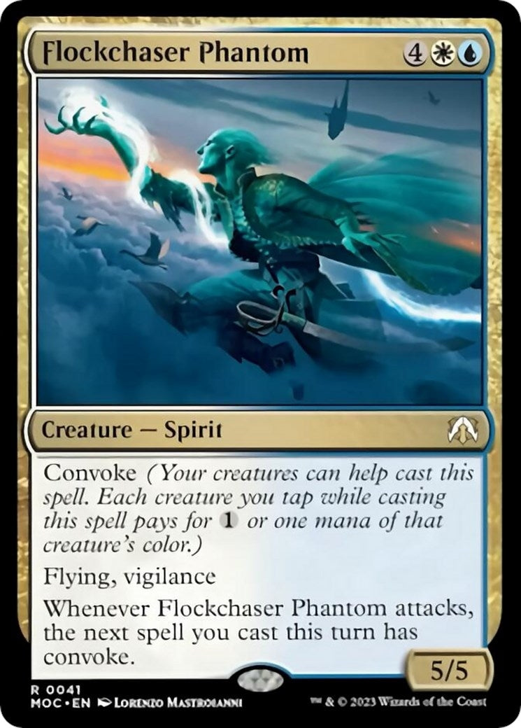 Image for Flockchaser Phantom (Commander: March of the Machine) (41) - Magic: The Gathering