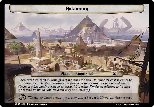 Image for Naktamun (Planechase: March of the Machine) (58) - Magic: The Gathering