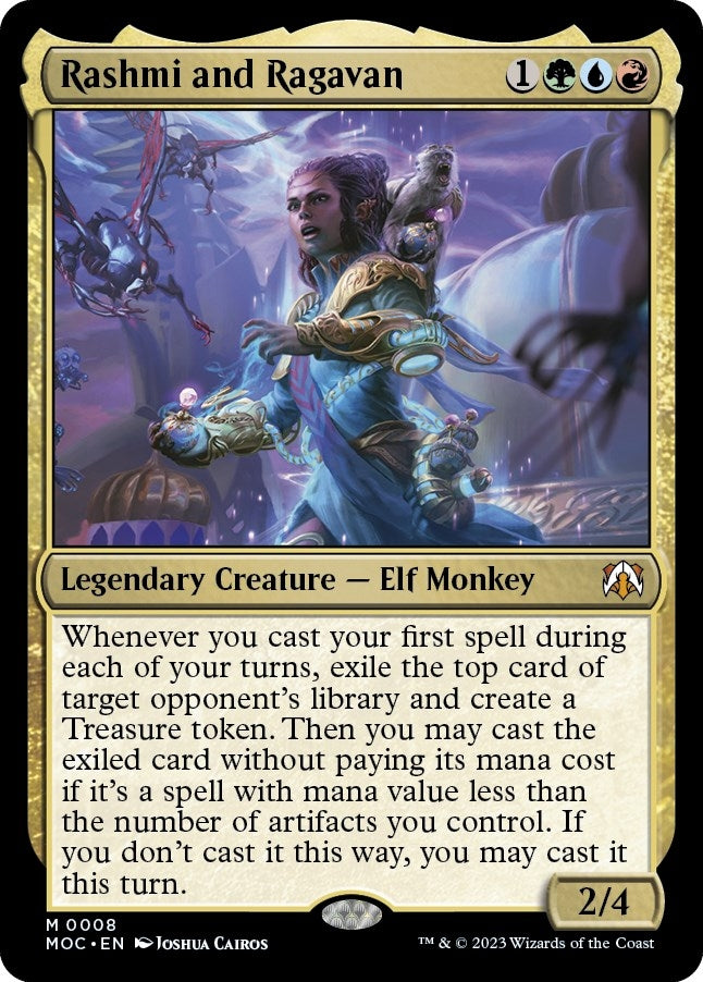 Image for Rashmi and Ragavan (Commander: March of the Machine) (8) - Magic: The Gathering