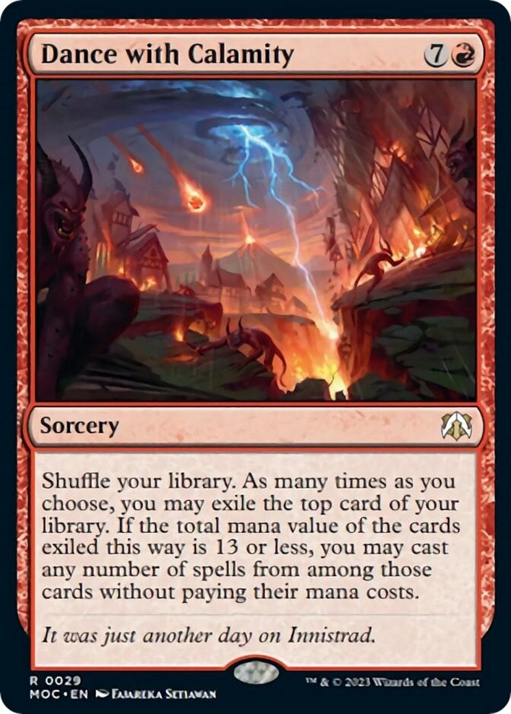 Image for Dance with Calamity (Commander: March of the Machine) (29) - Magic: The Gathering