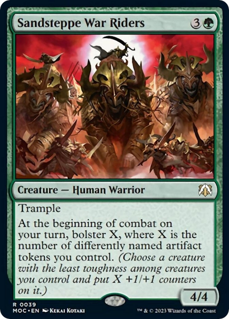 Image for Sandsteppe War Riders (Commander: March of the Machine) (39) - Magic: The Gathering