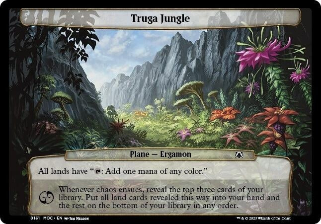 Image for Truga Jungle (Planechase: March of the Machine) (161) - Magic: The Gathering
