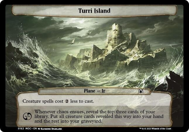 Image for Turri Island (Planechase: March of the Machine) (162) - Magic: The Gathering