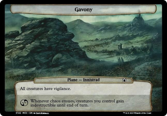 Image for Gavony (Planechase: March of the Machine) (142) - Magic: The Gathering