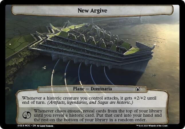 Image for New Argive (Planechase: March of the Machine) (59) - Magic: The Gathering