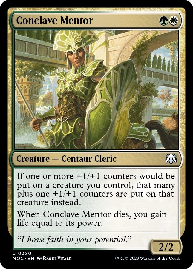 Image for Conclave Mentor (Commander: March of the Machine) (320) - Magic: The Gathering