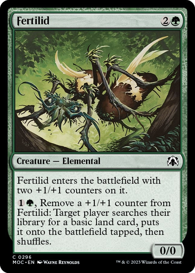 Image for Fertilid (Commander: March of the Machine) (296) - Magic: The Gathering