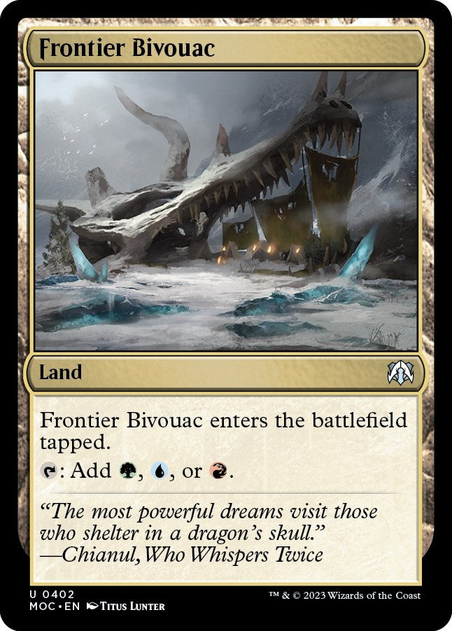 Image for Frontier Bivouac (Commander: March of the Machine) (402) - Magic: The Gathering