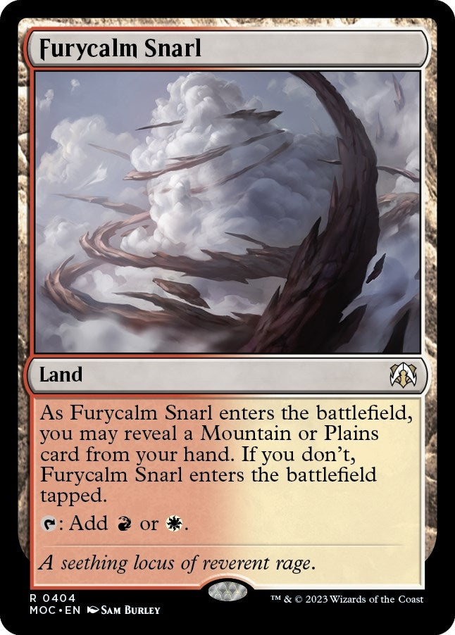 Image for Furycalm Snarl (Commander: March of the Machine) (404) - Magic: The Gathering